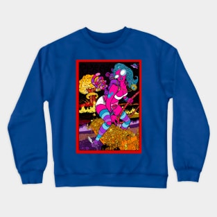 Attack of the 50 ft Raver Crewneck Sweatshirt